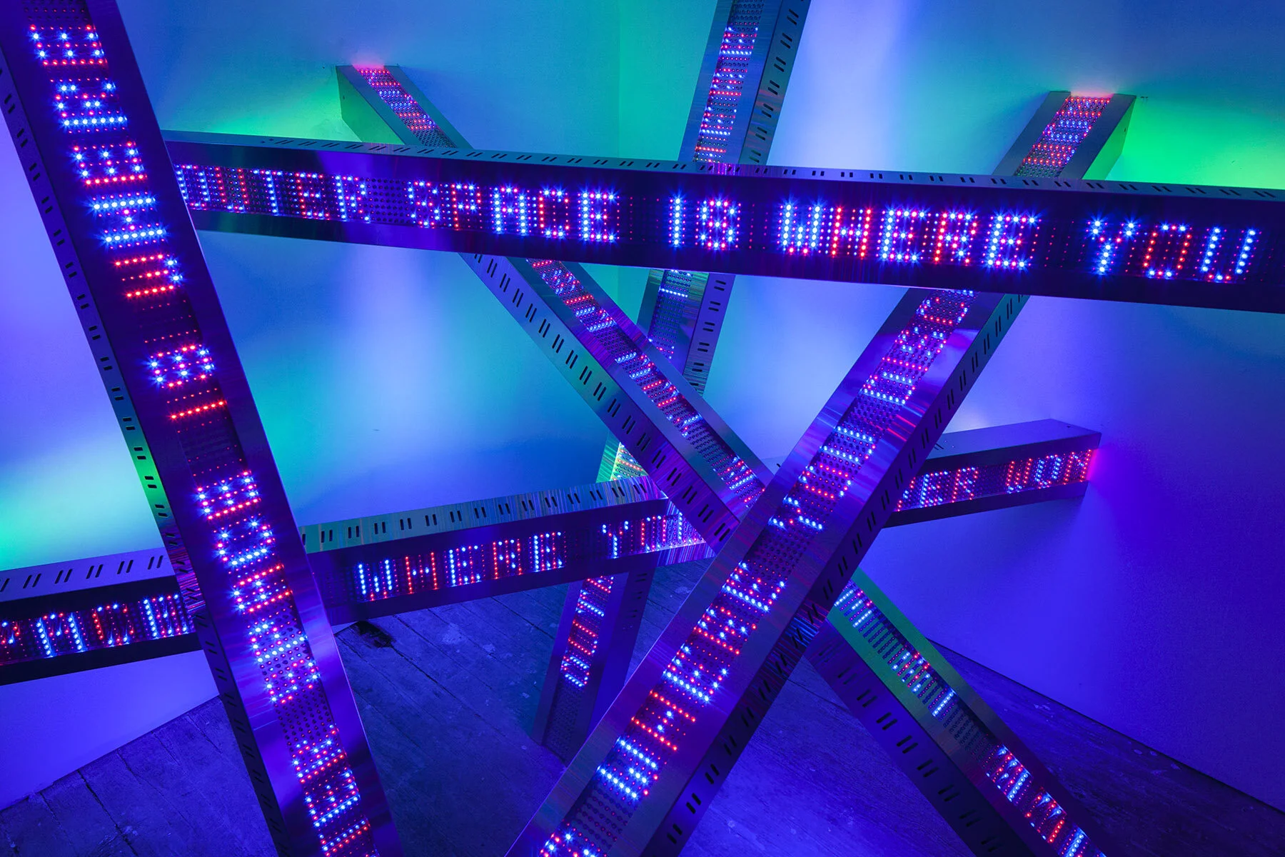 Jenny Holzer — U S U A L L Y